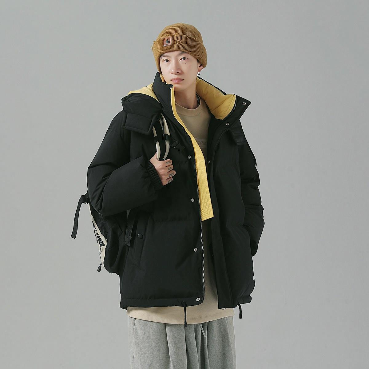 Пуховик мужской Golfcross Logo Puffer