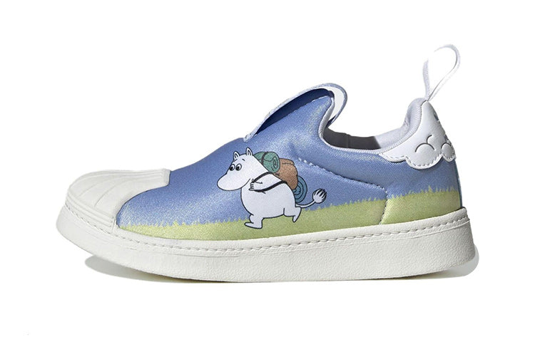 Moomin x Adidas Originals Superstar 360 bolalar krossovkalari