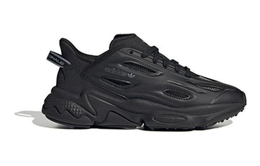 Adidas originals ozweego series j противоскользящая дышащая поддержка детская повседневная обувь черный подростки