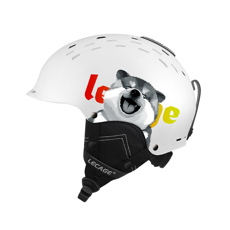 Горнолыжный шлем и очки Lecage Lecage