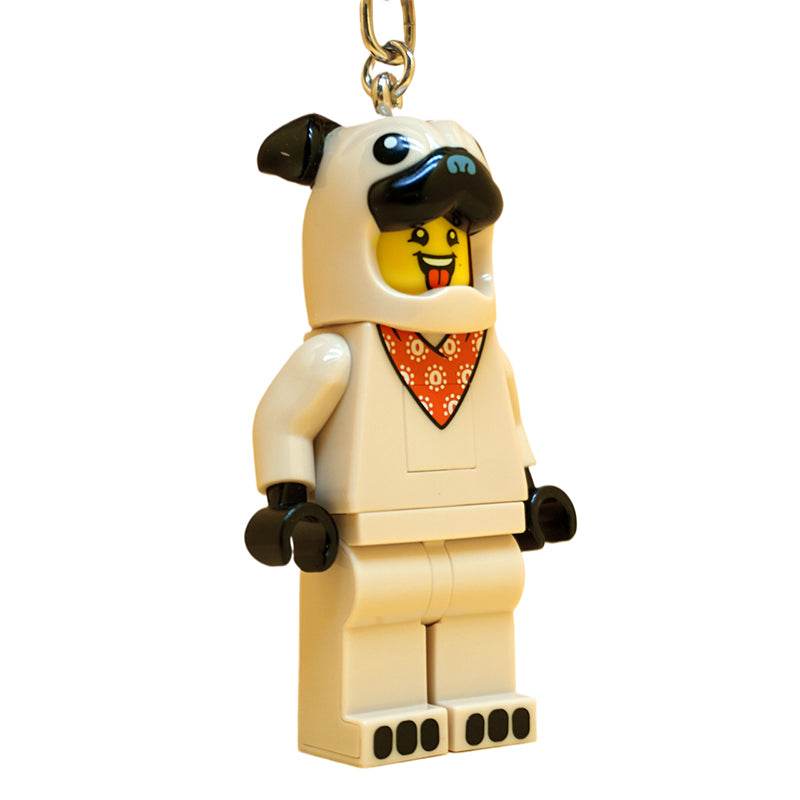 Брелок LEGO: Человек-Мопс (KE213H) - Boxette Shop