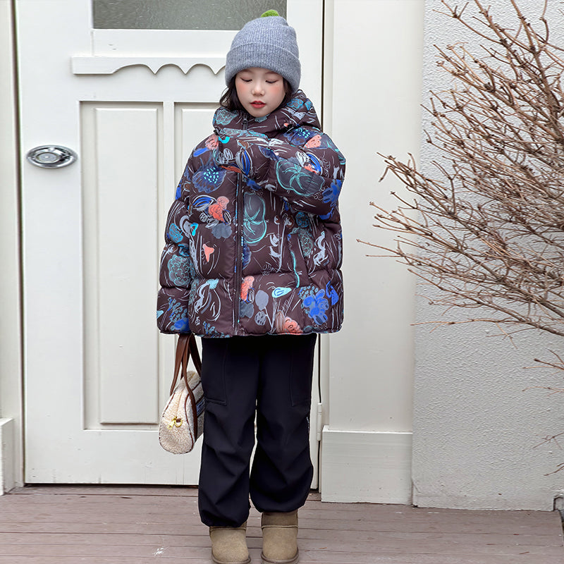 Пуховик детский Colorful