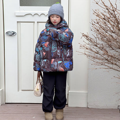 Пуховик детский Colorful