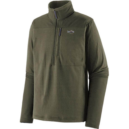 Свитшот мужской Patagonia R1 Fitz Roy Half Zip - Boxette Shop