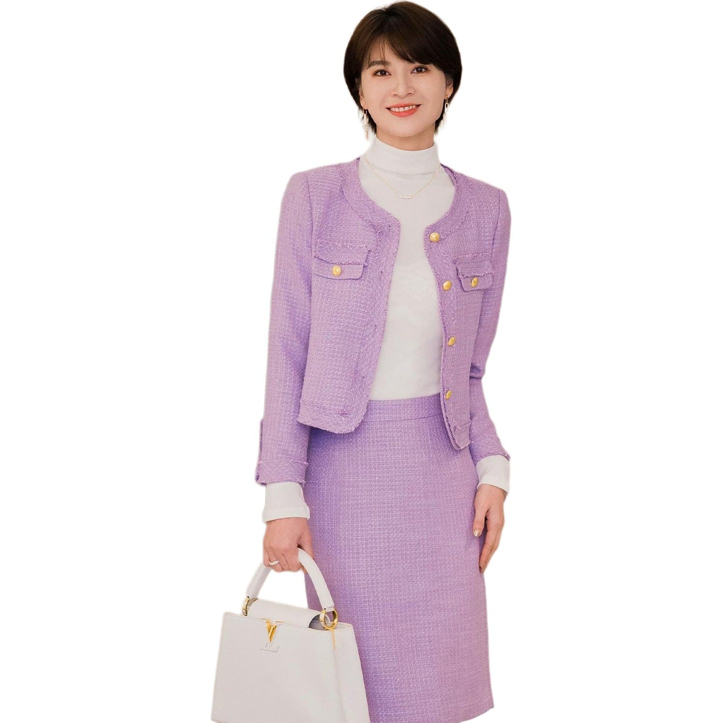 Bir sayoz kichik parfyum uslubi kommutatsiya Tanishuv shahar go'zallik yubka kostyum ayollar modellari