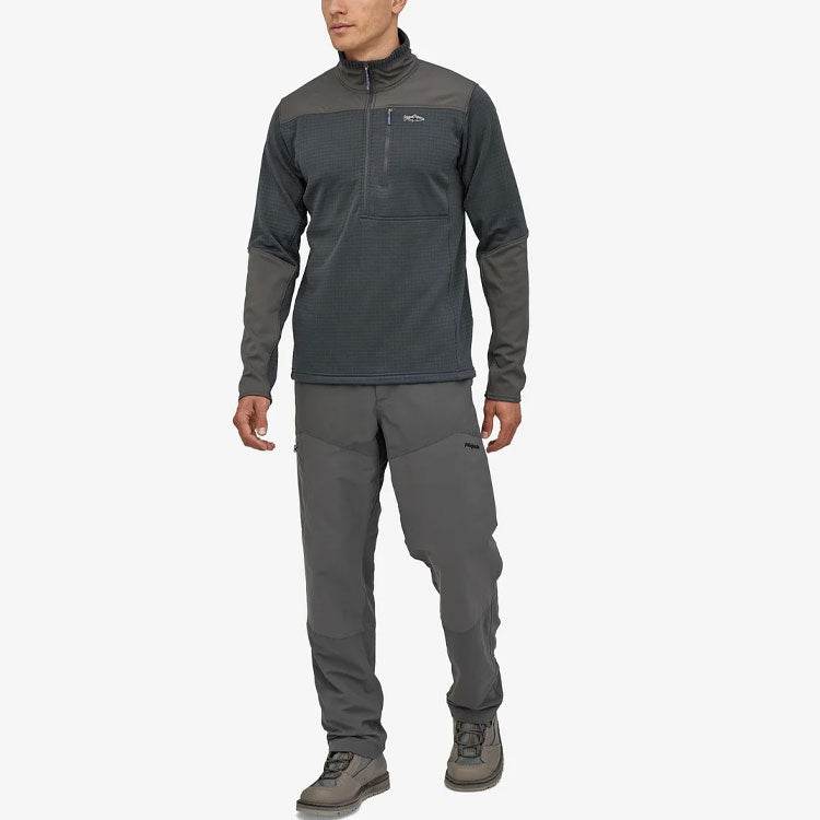Свитшот мужской Patagonia R1 Fitz Roy Half Zip - Boxette Shop