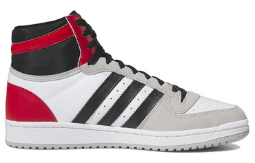 Adidas originals top ten rb противоскользящие высокие кроссовки для крикета мужские белые серые черные