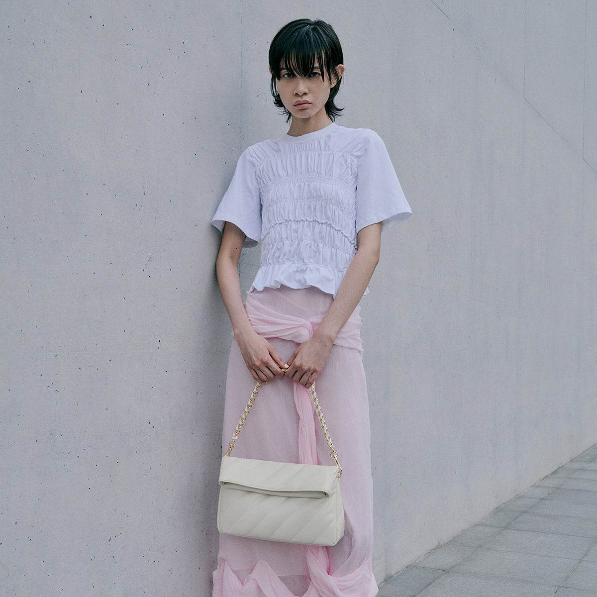 Сумка женская Charles&Keith Commuter Capacity Quilted Underarm - Boxette Shop