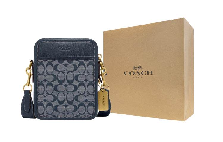 Сумка мужская Coach Sullivan 16 Old Flower Closure Jacquard - Boxette Shop