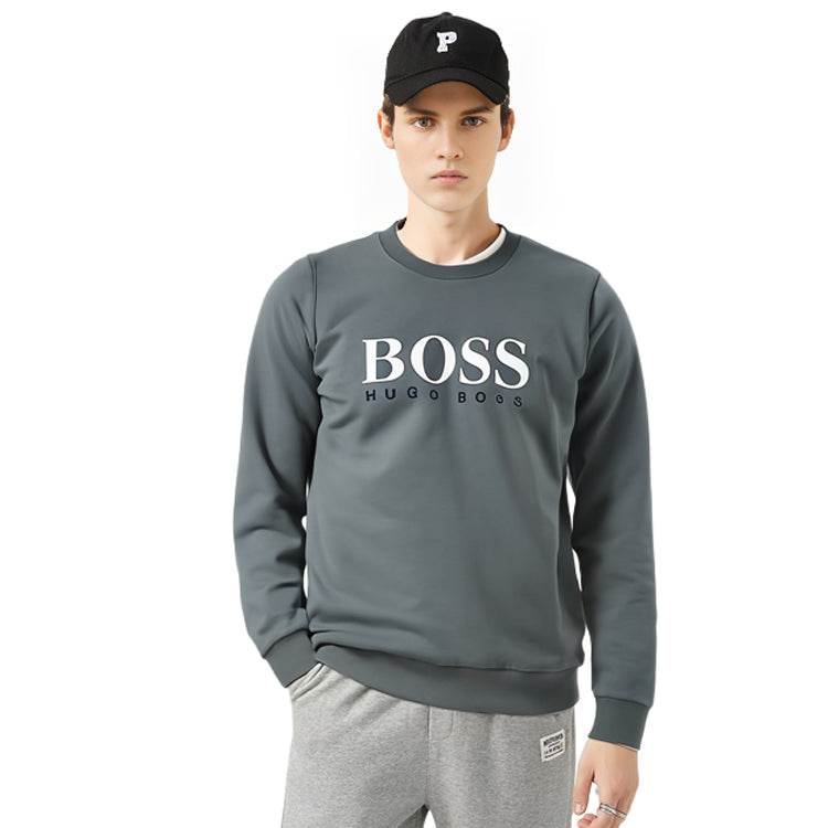 Свитшот мужской Hugo Boss Logo Print Sport Crew - Boxette Shop