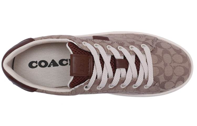 Кроссовки женские Coach Lowline Fabrics Letters Lace - Boxette Shop