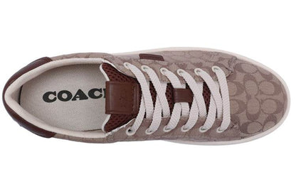 Кроссовки женские Coach Lowline Fabrics Letters Lace - Boxette Shop