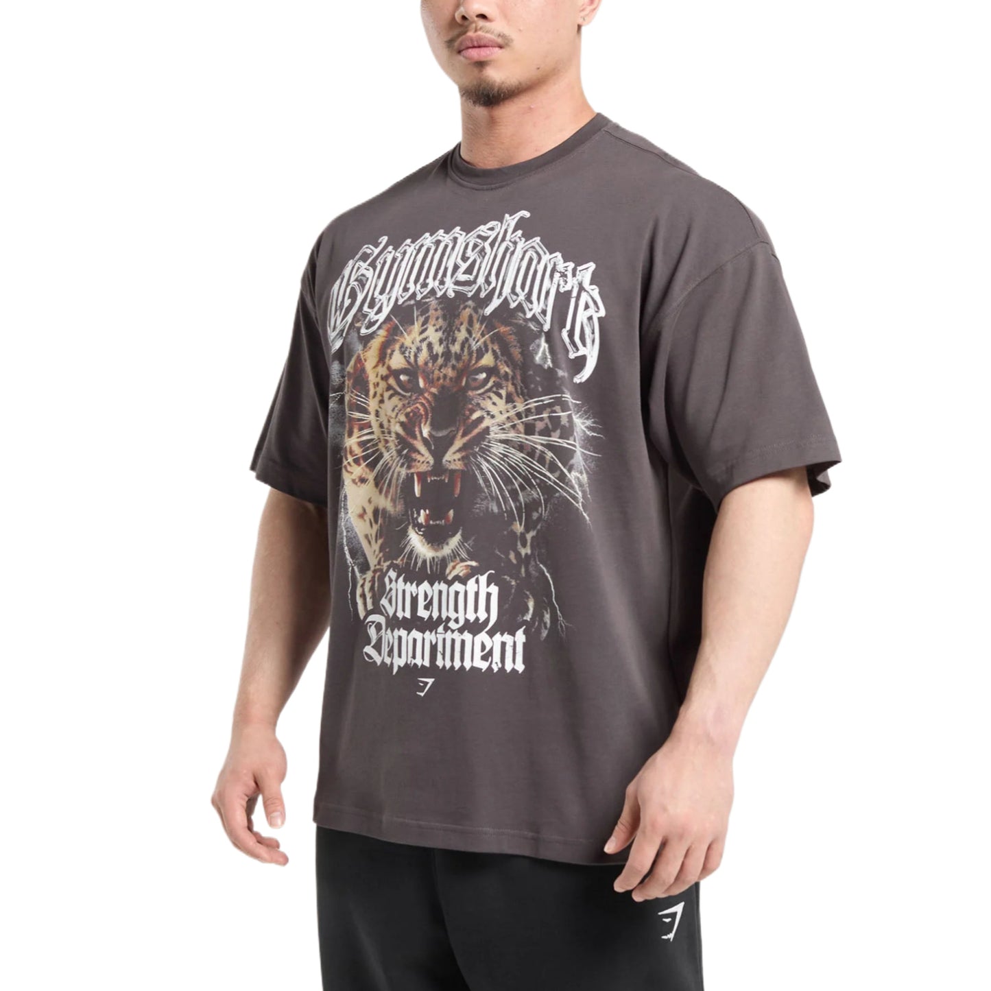 Gymshark Strength Departamenti erkaklar sport futbolkasi