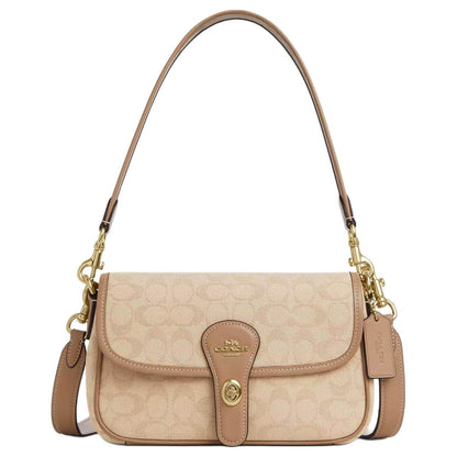 Сумка женская Coach Hadley Old Flower Flap Knob Closure - Boxette Shop