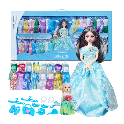 KEBY malika liboslari uchun katta qo'g'irchoq to'plami