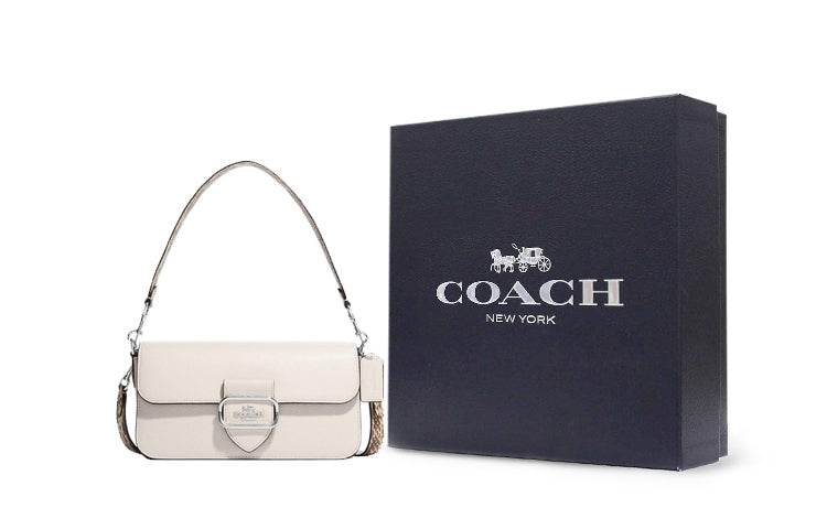 Сумка женская Coach Morgan 27 Chalk - Boxette Shop