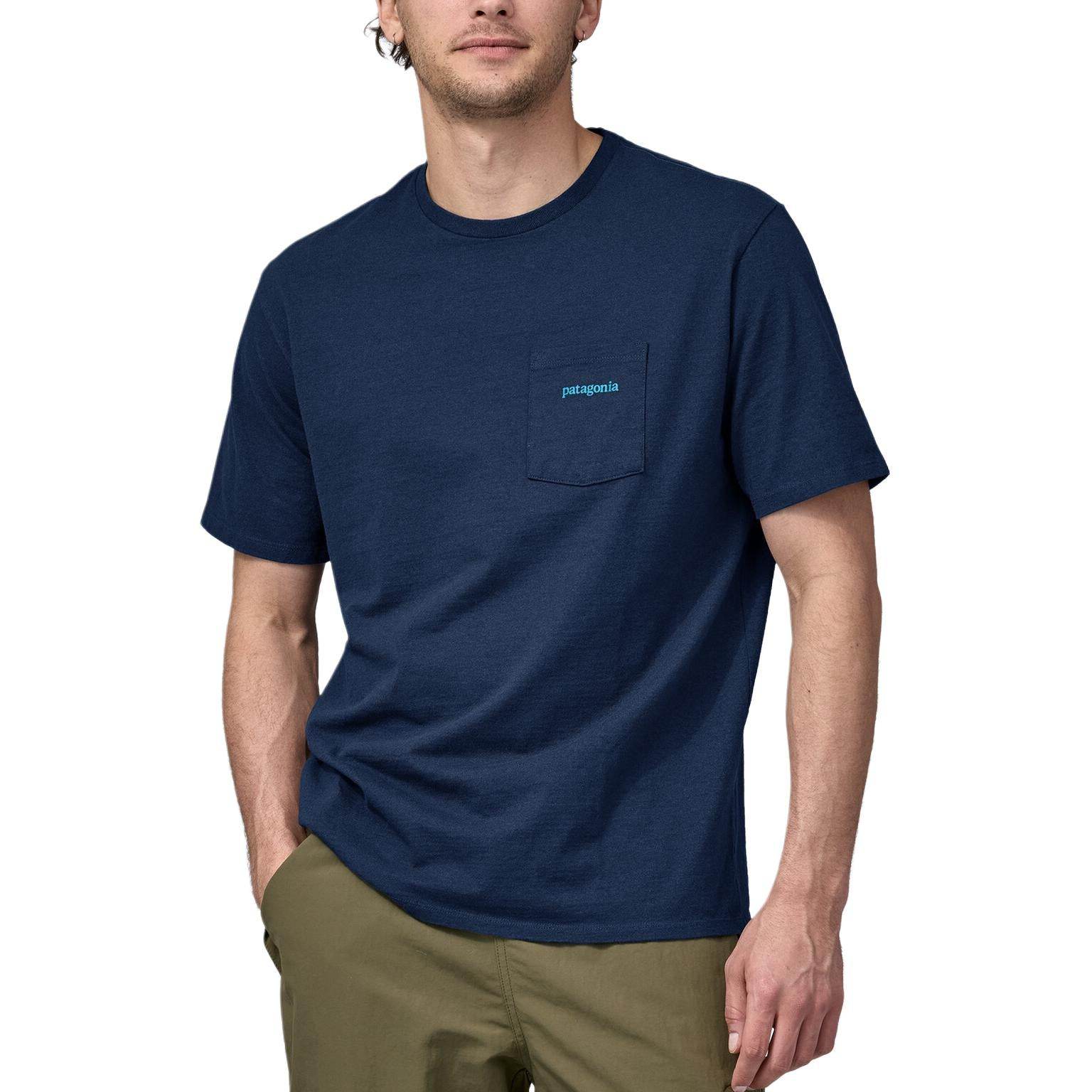 Футболка мужская Patagonia с логотипом - Boxette Shop