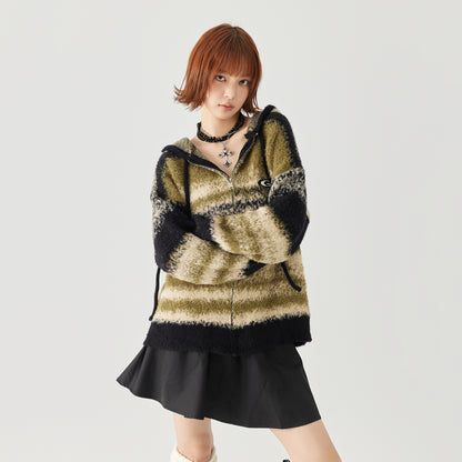 Кардиган женский Golfcross Retro Gradient Knit