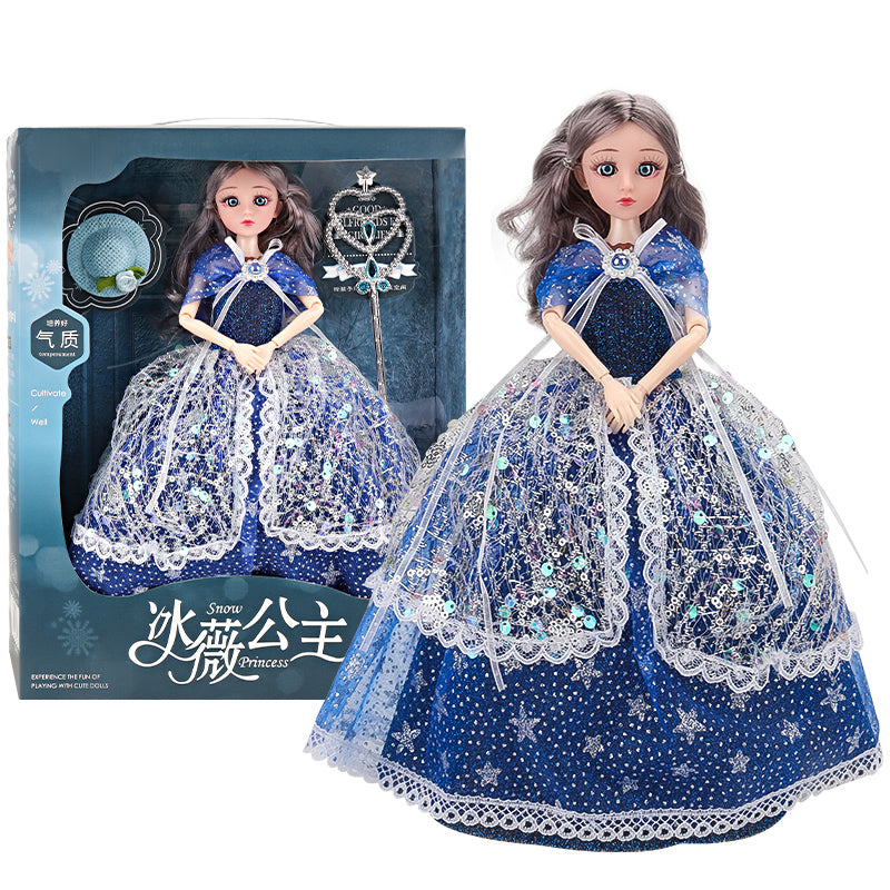 KEBY Princess Music sovg'a qutisi qo'g'irchoq to'plami