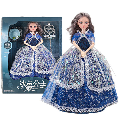 KEBY Princess Music sovg'a qutisi qo'g'irchoq to'plami