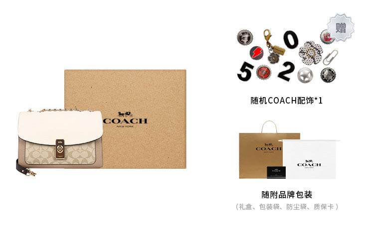 Сумка женская Coach Lane 26 Old Flower Patchwork Canvas - Boxette Shop