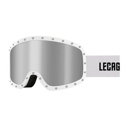 Lecage lecage алмаз снег очки национальная версия защита от солнца секс обертывание анти-туман анти-снег слепота анти-блик ветрозащитный мужчины и женщины с теми же моделями hd вентиляции столб поверхности открытый лыжный очки