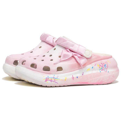 Шлепанцы женские Crocs Crush Clog Melody Butterfly Shadow EVA - Boxette Shop