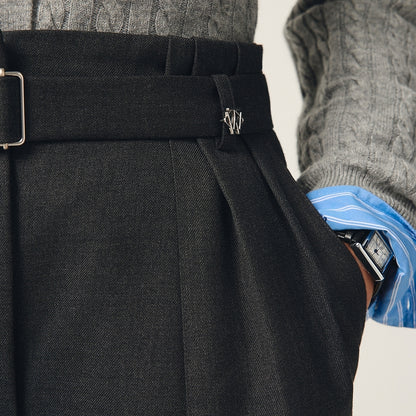 Teenie Weenie Temperament Bo'shashgan Qulay Karyera Aura To'g'ri Bel O'rta Bel Yupqa Yuz Moda Kundalik Ayollar Shimlari