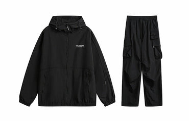 Golfcross asosiy modellari harflar logotipi bosma bir rangli plili ko'p cho'ntakli ish kiyimi tog 'tizimi ochiq havoda dam olish uchun sport kostyumi erkaklar va ayollar modellari