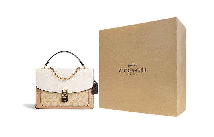 Сумка женская Coach Lane 26 Old Flower Patchwork Canvas - Boxette Shop