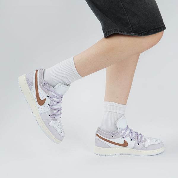 Кроссовки детские Jordan air 1 pale purple - Boxette Shop