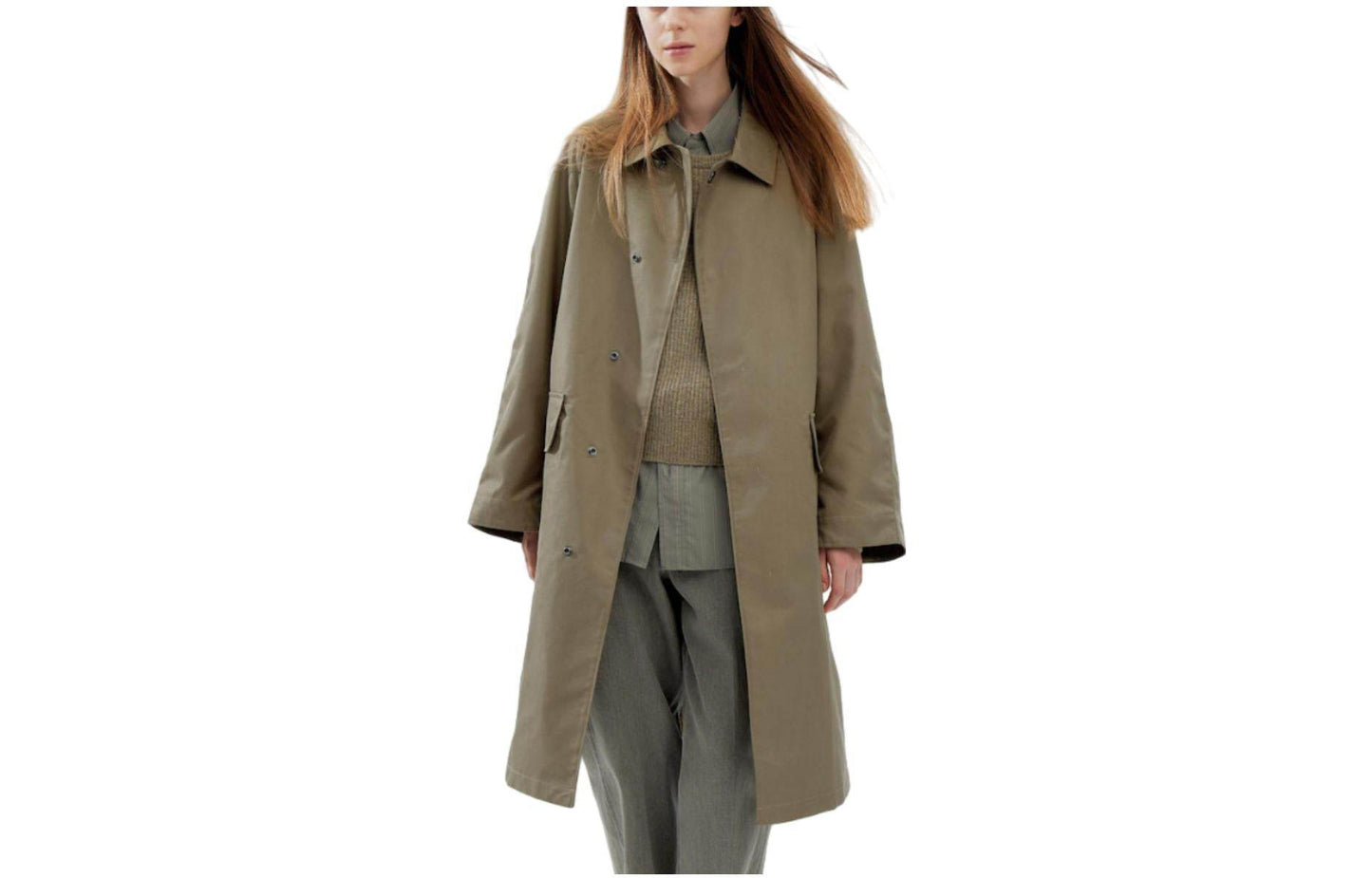 Плащ женский Uniqlo Fw23 U - Boxette Shop