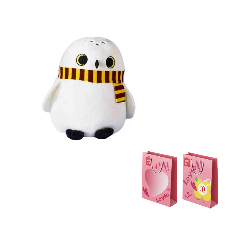 Miniso x harry potter гарри поттер шарф хедвиг милая кукла плюшевая 25 см/35 см/45 см в высоту