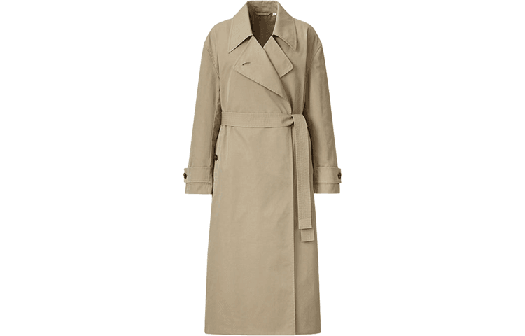 Плащ женский Uniqlo U Collection Colour Belt Detail - Boxette Shop