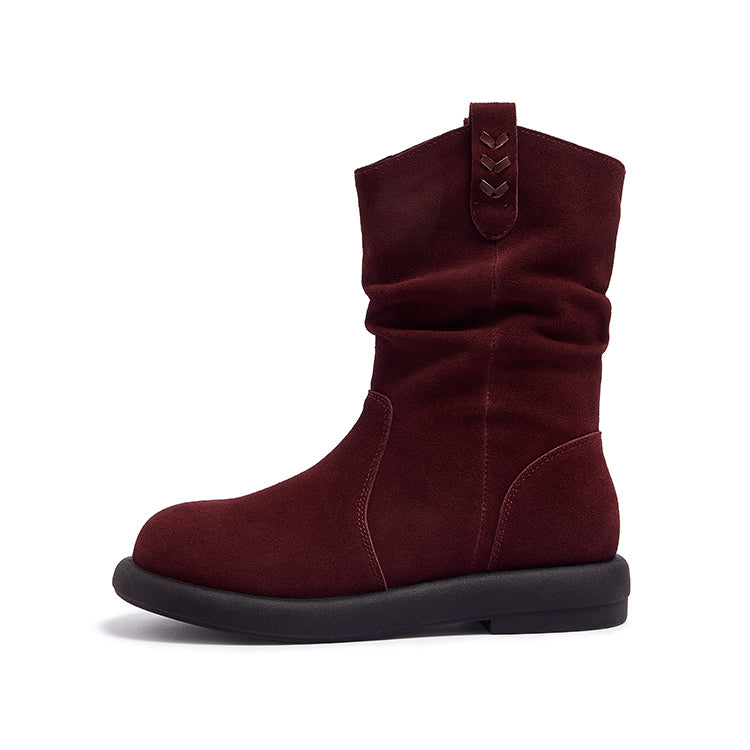 Ботинки женские Camel Retro Velvet Boots