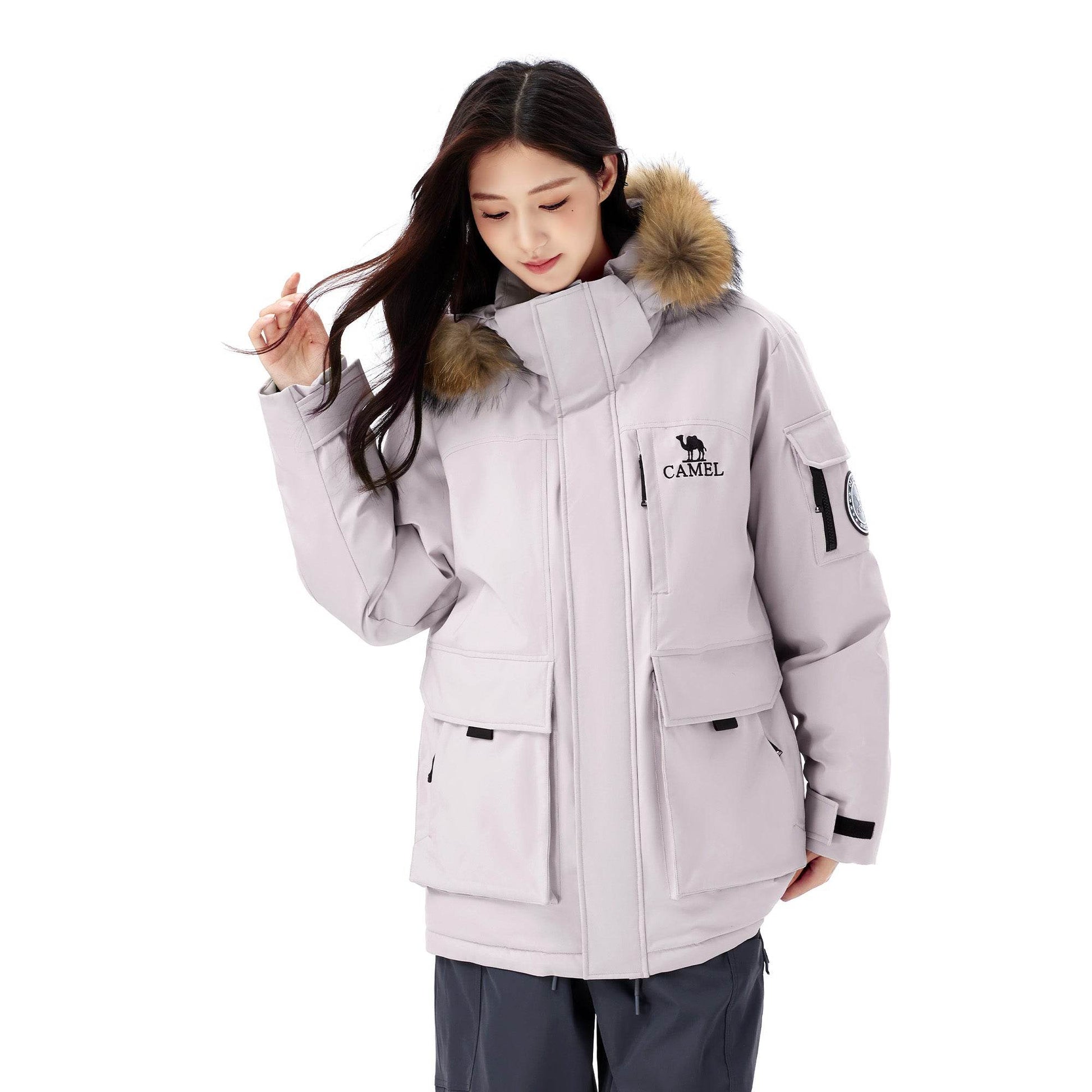 Пуховик Camel Warm Fleece Series Parker - Boxette Shop