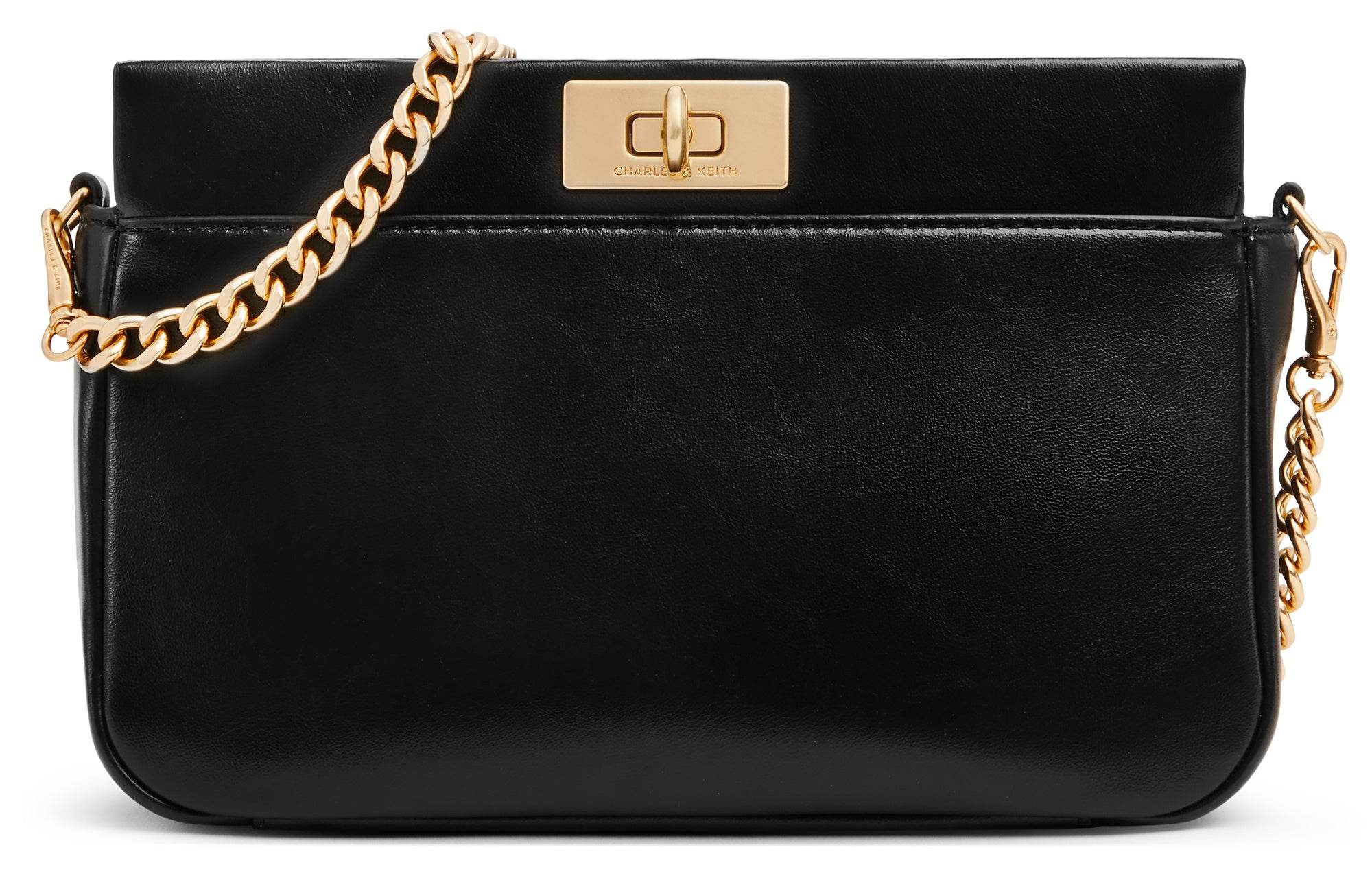 Сумка женская Charles&Keith Soft Simple Commuter Lock - Boxette Shop