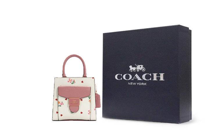 Сумка женская Coach Pepper 17 Heart Petal Print Magnetic - Boxette Shop