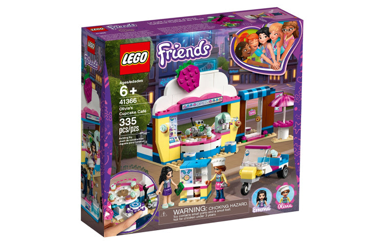 LEGO Friends Oliviyaning qulupnay pishiriq kafesi (41366)