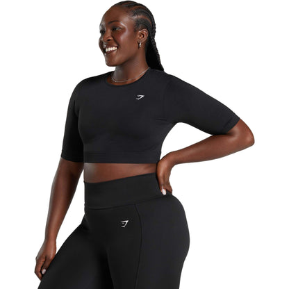 Gymshark kundalik kolleksiyasi choksiz qisqa, qulay sport zali ko'ylagi