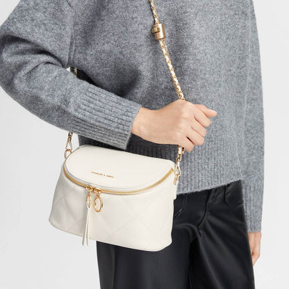 Сумка женская Charles&Keith Soft Lattice Chain S - Boxette Shop