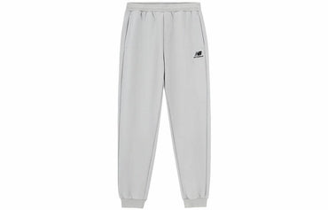 New Balance To'q rangli o'rta bel torli trikotaj sport shimlari Moda Uniseks shimlar Kulrang