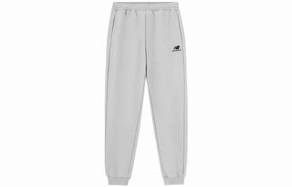 New Balance To'q rangli o'rta bel torli trikotaj sport shimlari Moda Uniseks shimlar Kulrang