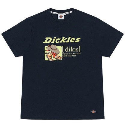 Футболка Dickies Letters Cartoon Printed Round Neck - Boxette Shop