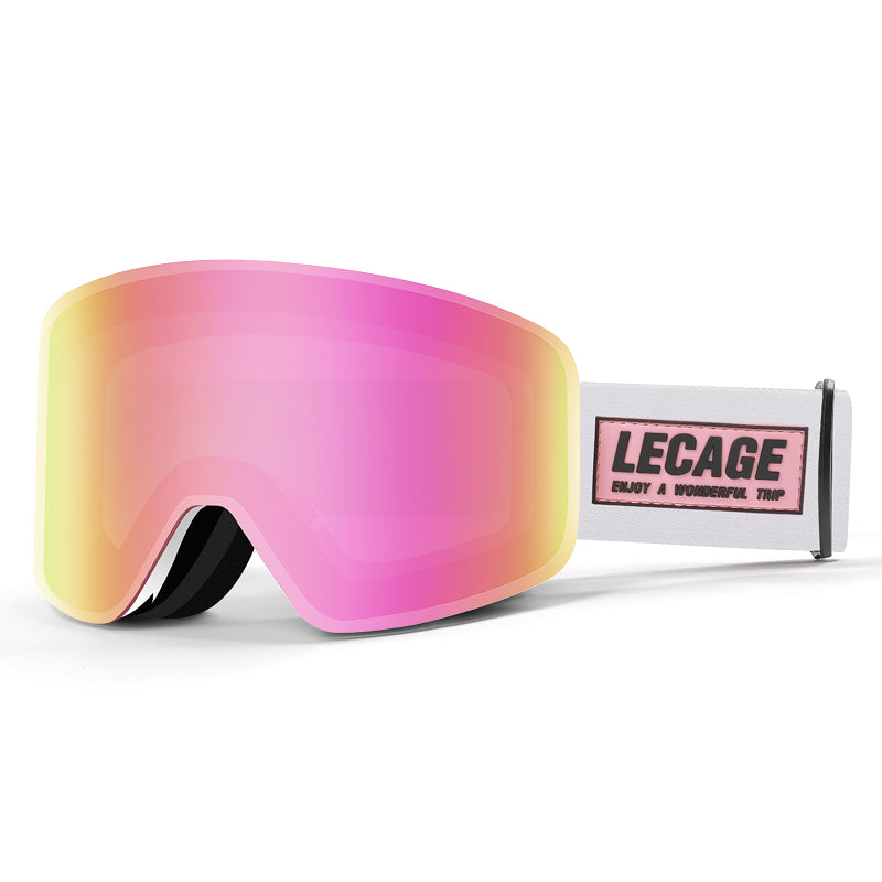 Горнолыжный шлем и очки Lecage Lecage