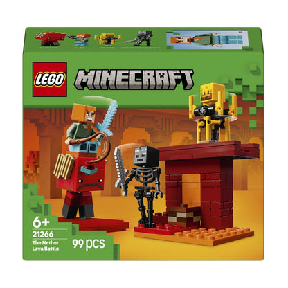 LEGO konstruktori "Quyi lava ko'llari uchun jang" (21266)