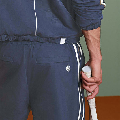 Le coq sportif tennis seriyasidagi erkaklar uchun to'qilgan to'rli trikotaj sport shimlari