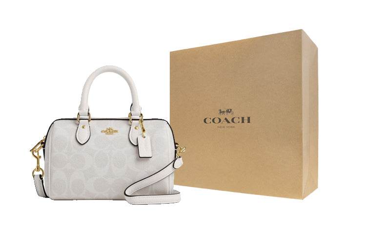 Сумка женская Coach Rowan 18 Classic Old Flower Zip - Boxette Shop