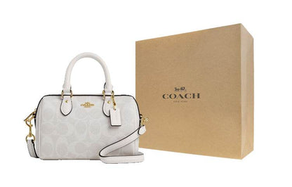 Сумка женская Coach Rowan 18 Classic Old Flower Zip - Boxette Shop