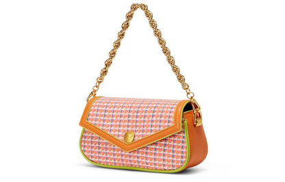 Сумка женская Charles&Keith Retro Color Blocking Chain Flap - Boxette Shop